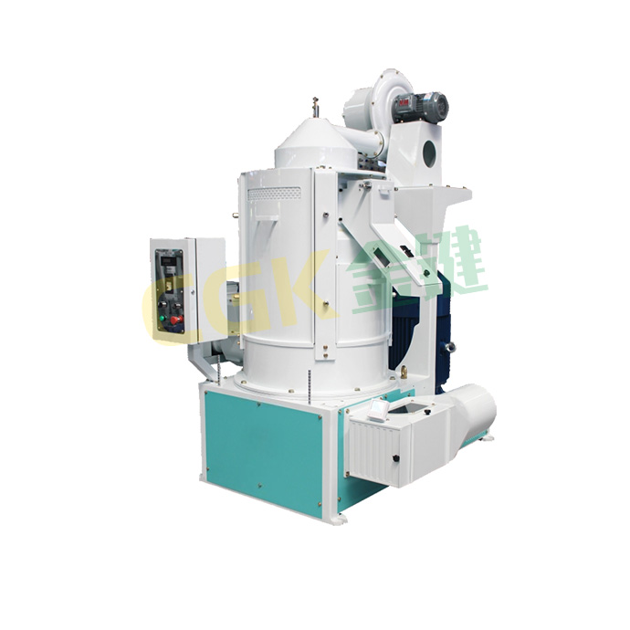 Vertical grains polisher