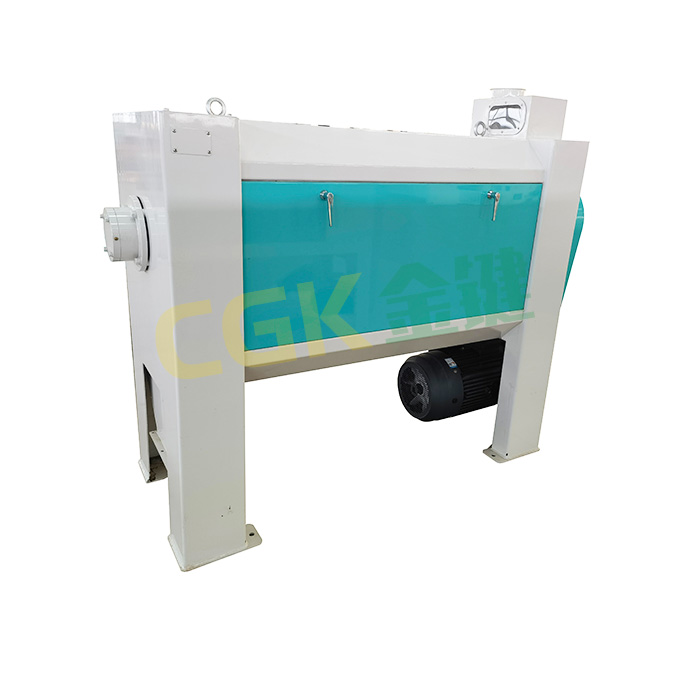 Wheat peeling machine