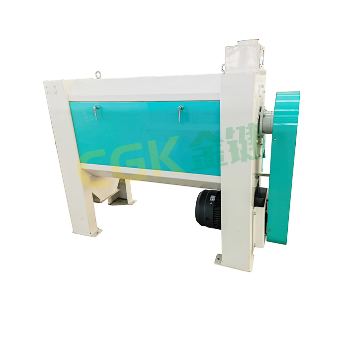 Wheat peeling machine