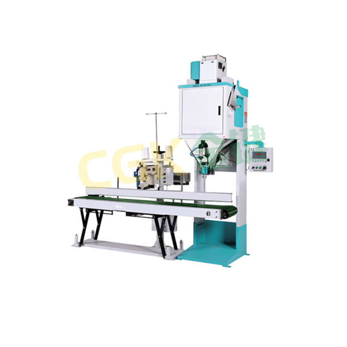 Granule packing scale