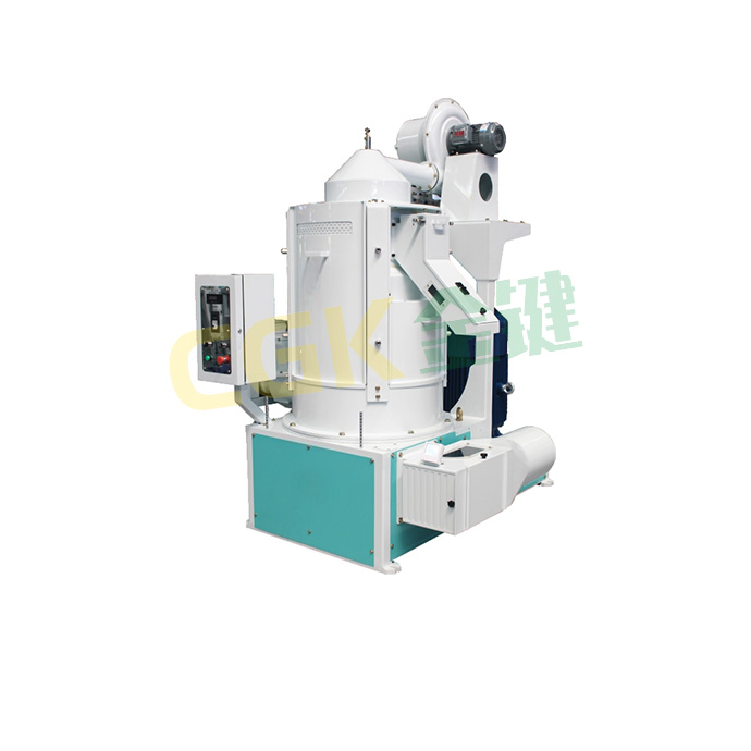 Vertical iron roller whitener