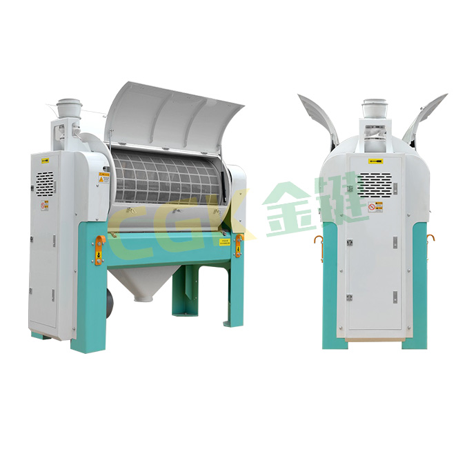 Vibrating bran finisher