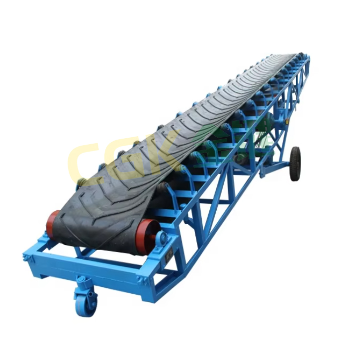 Jute bag loading belt conveyor